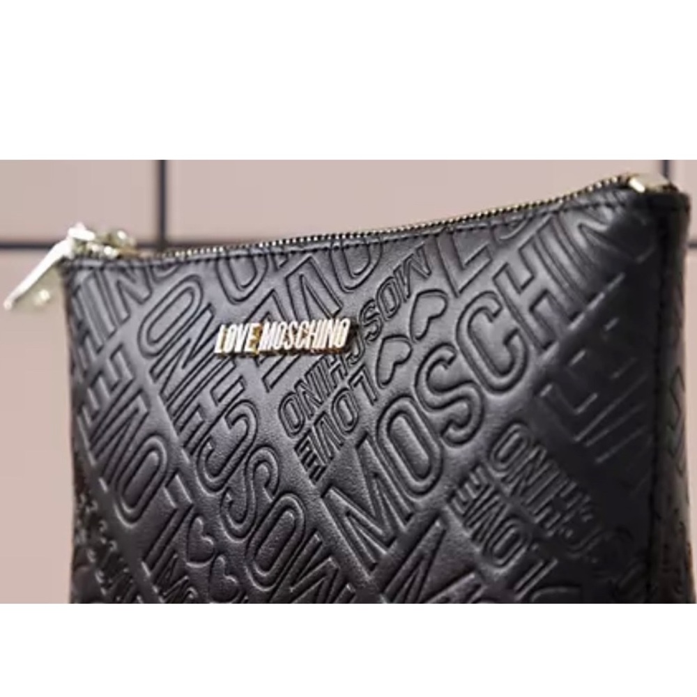 Love Moschino Cosmetic Pouch. New.